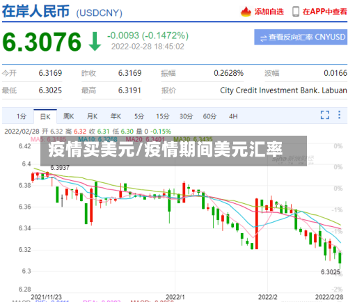 疫情买美元/疫情期间美元汇率