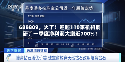 688809，火了！迎超110家机构调研，一季度净利润大增近700%！