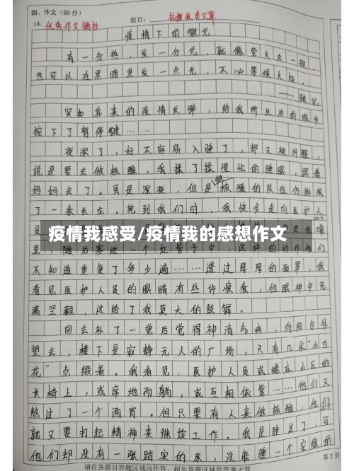 疫情我感受/疫情我的感想作文