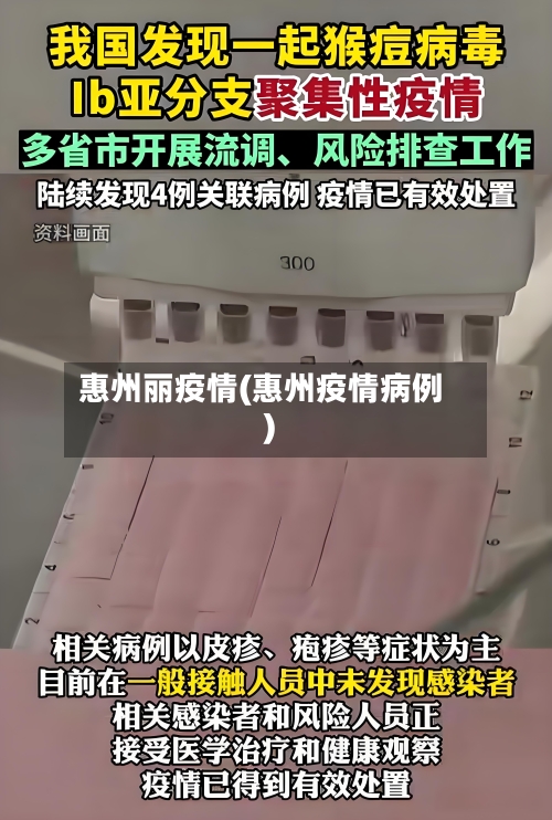 惠州丽疫情(惠州疫情病例)